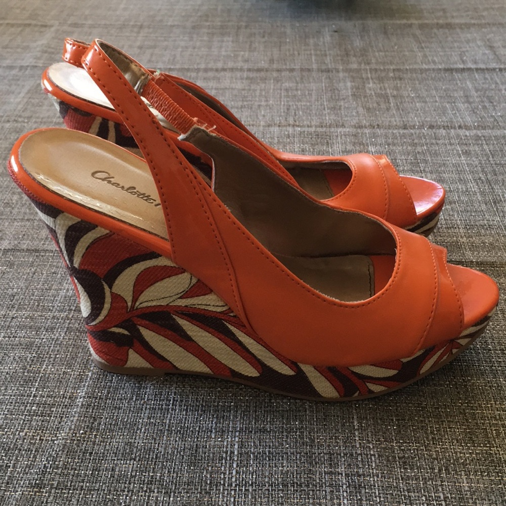 Charlotte Russe wedge sandals